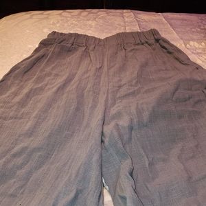 Grey wide legged pants one size fit all
